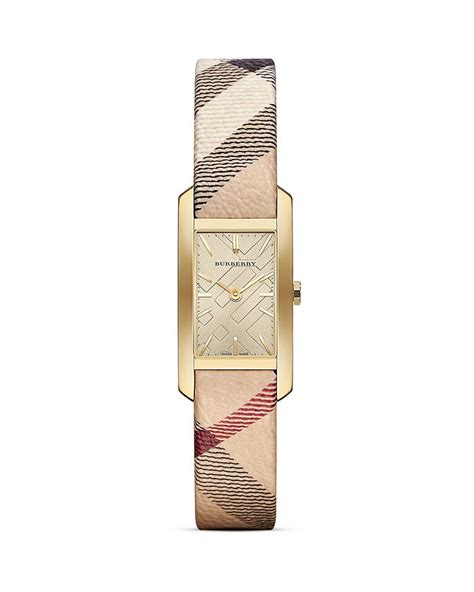 Burberry Haymarket Check Watch, 20mm 